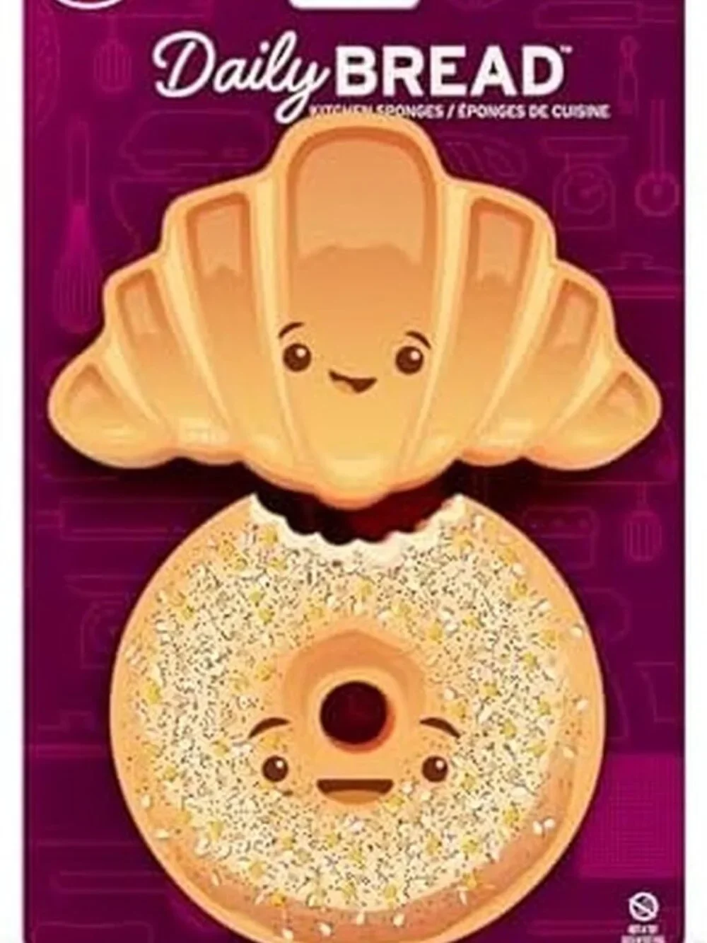 Genuine Fred Daily Bread Kitchen Sponges, Set of 2